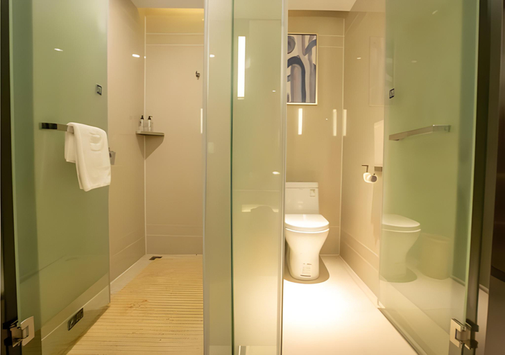 Bathroom 2, Echarm Hotel Changde Taoyuan Walking Street Jinyuan Tower, Changde