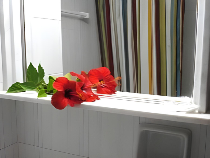 Bathroom 3, Nirvana Beach Hotel, South Aegean