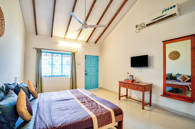 Bedroom 3, Papilio Beach Front Cottages, North Goa