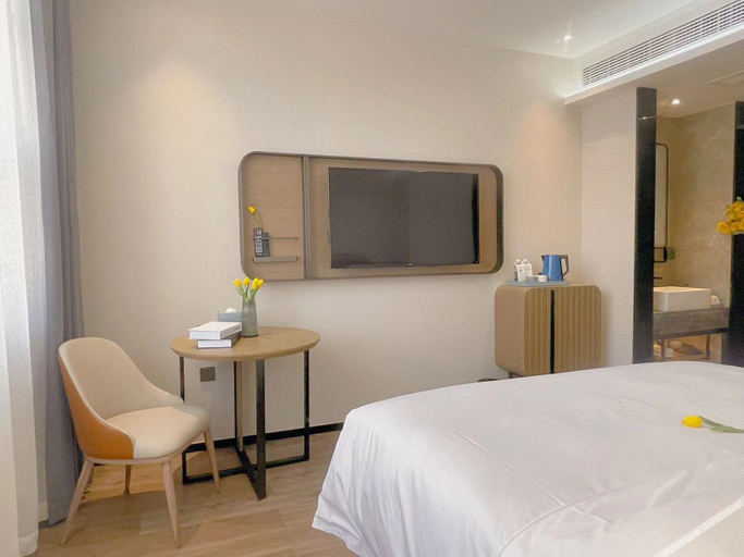 Bedroom 2, Echarm Hotel (Macheng Square Branch), Huanggang