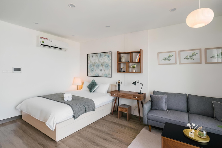 Bedroom 3, Saturn- Vinhomes Skylake Apartment, Từ Liêm