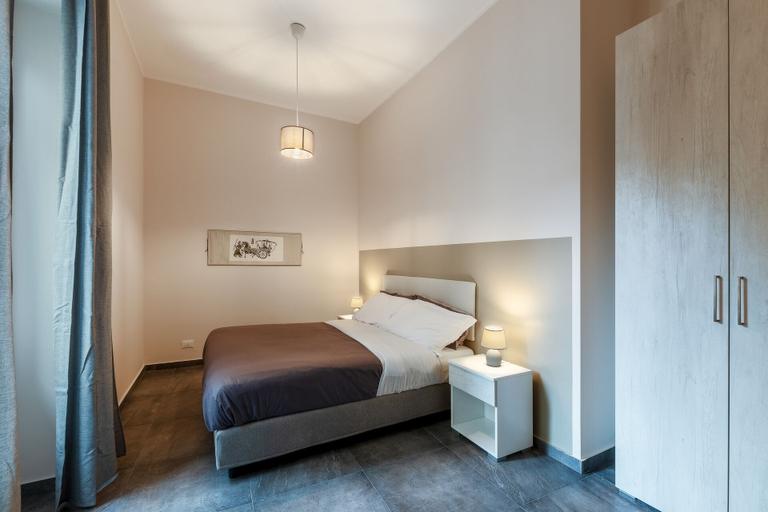 Bedroom 3, Palazzo Falcone Apartments, Palermo