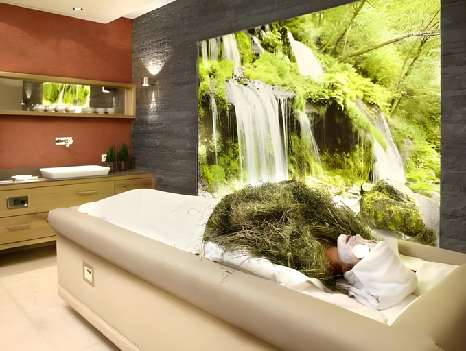 Bedroom 2, Hotel Bergblick, Reutte