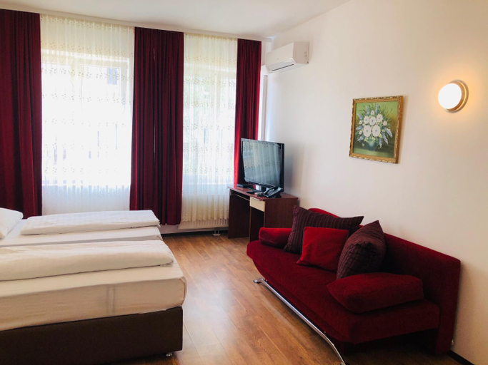 Bedroom 3, Hotel Verdi, München