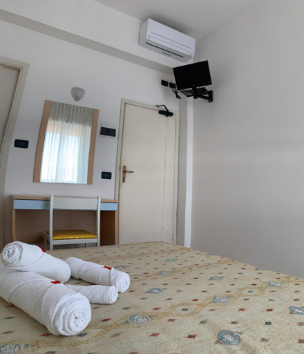 Bedroom, Hotel Del Vecchio, Rimini
