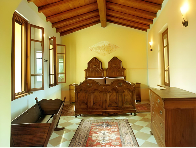 Bedroom 3, Corte Uccellanda Relais, Mantua