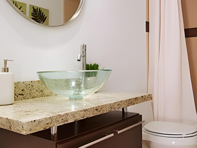 Bathroom 2, Quarzo Boutique Hotel – Bal Harbour, Miami-Dade