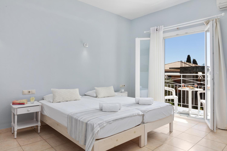 Bedroom 2, Bella Vista Hotel & Studios Corfu, Ionian Islands