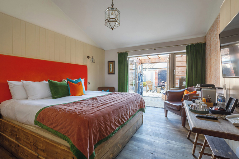 Bedroom 2, The Pigs, Norfolk