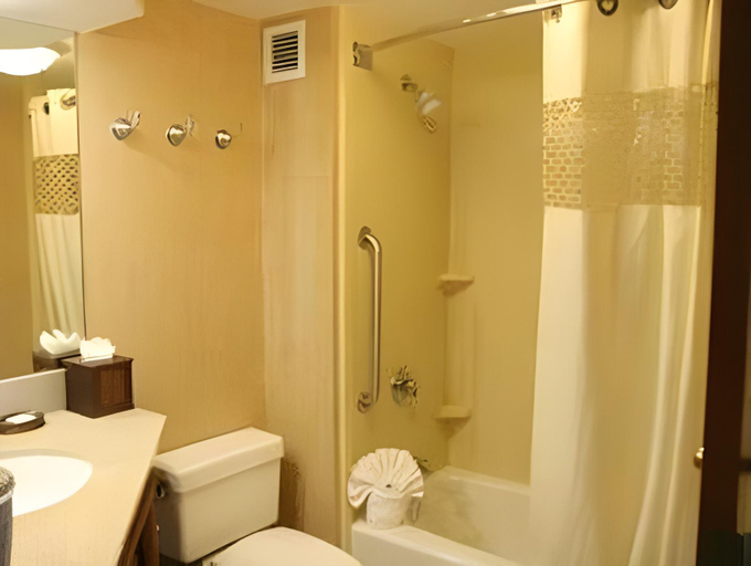 Bathroom 3, Hampton Inn Salt Lake City/Sandy, Salt Lake