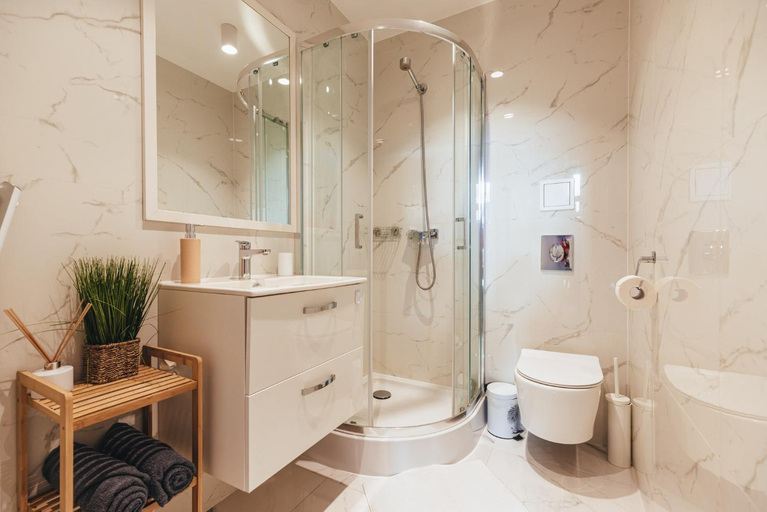 Bathroom 2, Przytulny apartament przy dworcu, Radom City