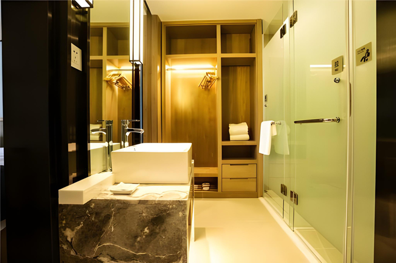 Bathroom 3, Echarm Hotel Hefei Binhu Exhibition Center, Hefei