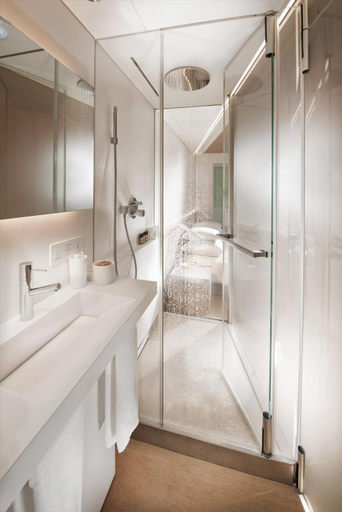 Bathroom 4, House of Architects, Surselva