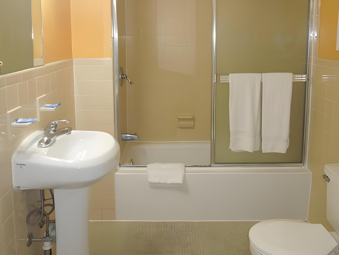 Bathroom, Sentinel Motel, Delaware