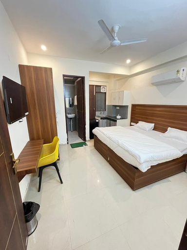 Bedroom 3, Apna Homes Stay and Hotel I Gurugram, Gurgaon