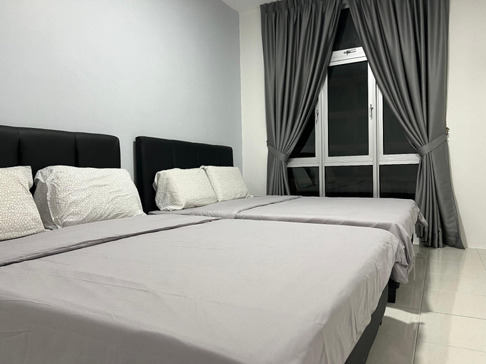 Bedroom 2, Ipoh Town Anderson Hana Suite 7 paxs 2R2B, Kinta