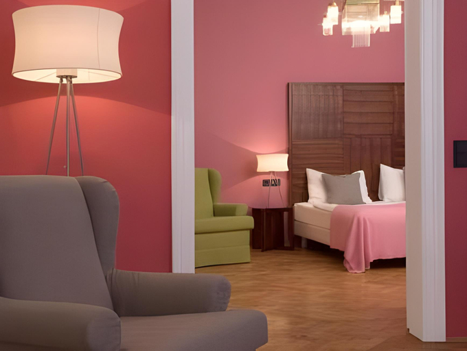 Bedroom 2, Appartement-Hotel an der Riemergasse, Wien