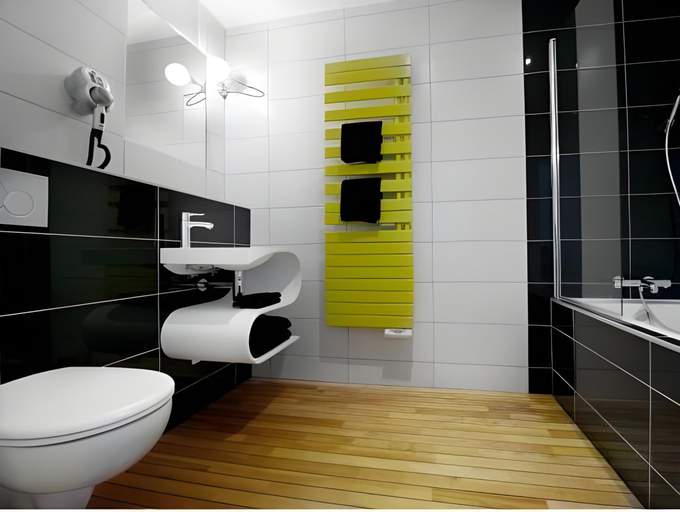 Bathroom 3, La Bonne Auberge, Doubs