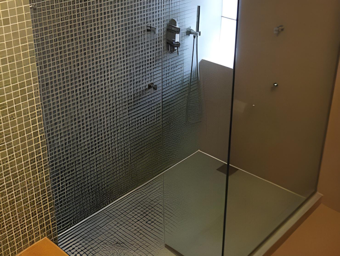 Bathroom 2, Hotel Hanioti Village Spa, Central Macedonia