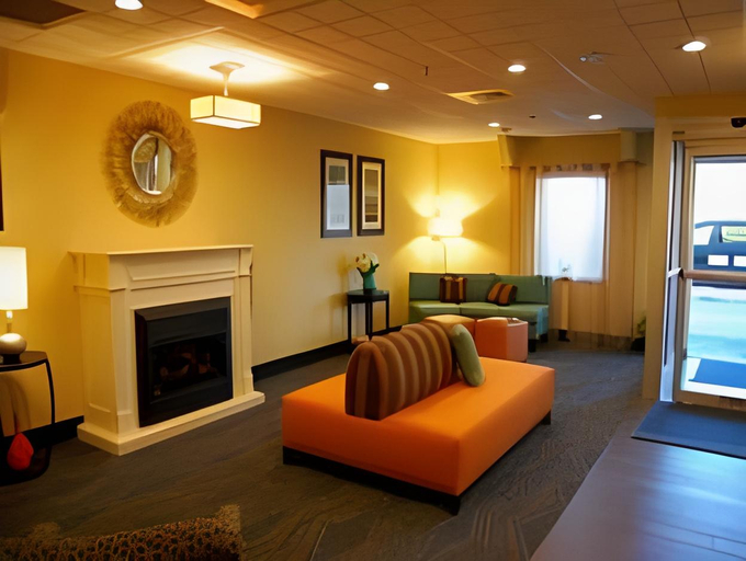 Public Area, Holiday Inn Express LUDLOW - CHICOPEE AREA by IHG, Hampden