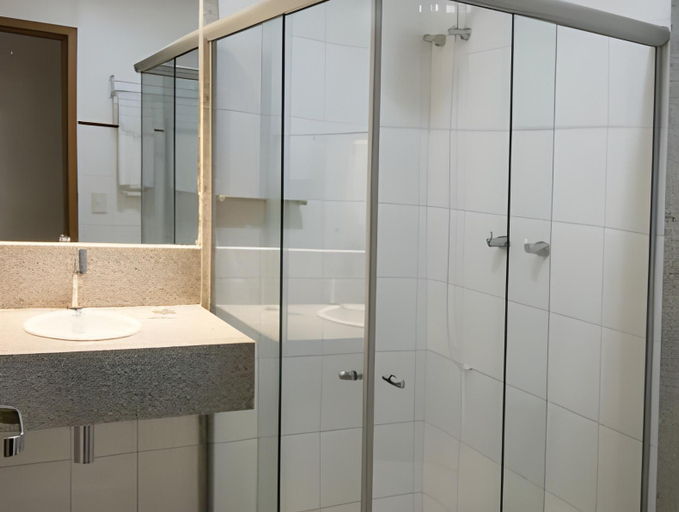 Bathroom 4, Hotel Morada do Sol, Caldas Novas