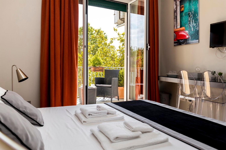 Bedroom 3, Top Floor Trastevere, Rome