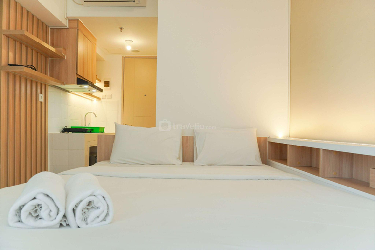 Bedroom 2, Best Deal Studio Tokyo Riverside PIK 2 By Travelio, Tangerang