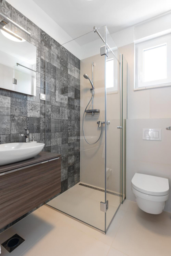 Bathroom 2, Luxury Apartment La Mer, Murter
