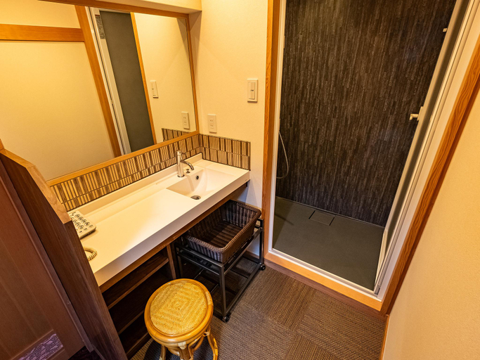 Bathroom 4, Ryokan Hanagokoro - renewal in March 2024, Hakone