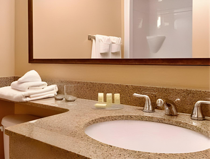 Bathroom 4, Days Inn & Conference Centre by Wyndham Oromocto, Sunbury