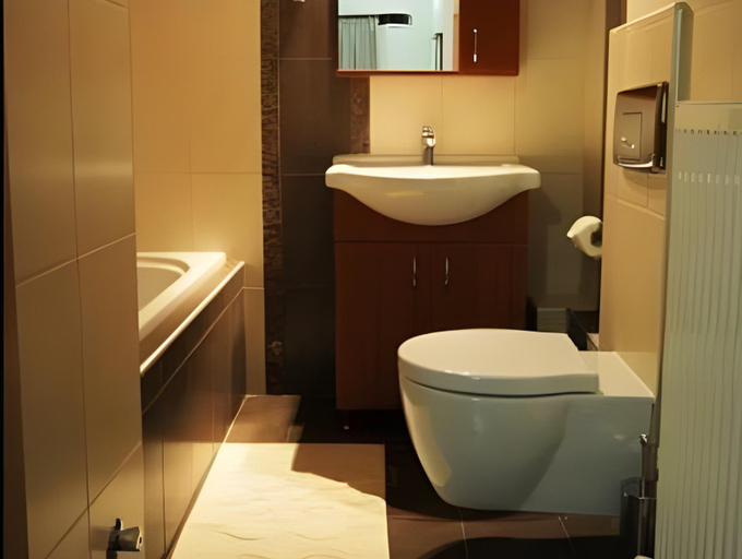 Bathroom 4, Philippeio Hotel, East Macedonia and Thrace