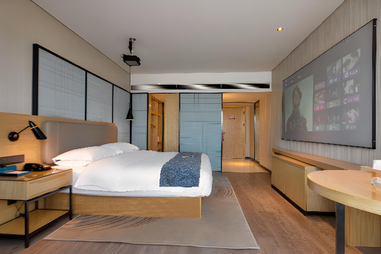 Bedroom 2, Echarm Hotel Changde Chaoyang D5 District, Changde