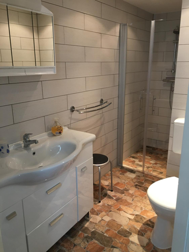 Bathroom, Ferienhof Altglobsow/ Cafe Seeblick, Oberhavel