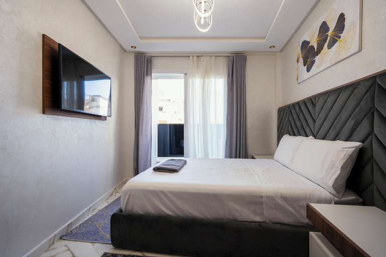 Bedroom 2, Immoka Apart Hotel, Tanger-Assilah