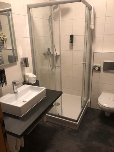 Bathroom 5, Hotel am Brunnchen, Mayen-Koblenz