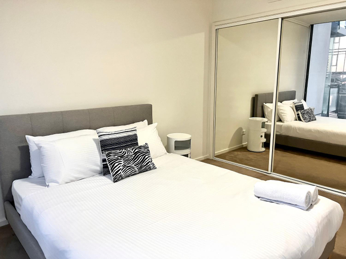 Bedroom 3, ReadySet Apartments at Sentinel, Melbourne