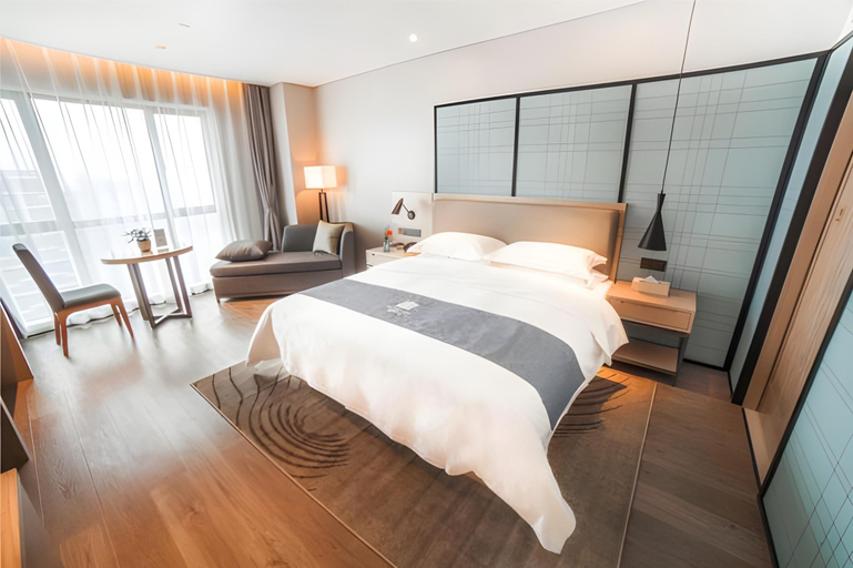 Bedroom 2, Echarm Hotel Changde Chaoyang D5 District, Changde