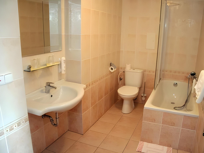 Bathroom 2, Hotel Baltaci U Nahonu, Zlín