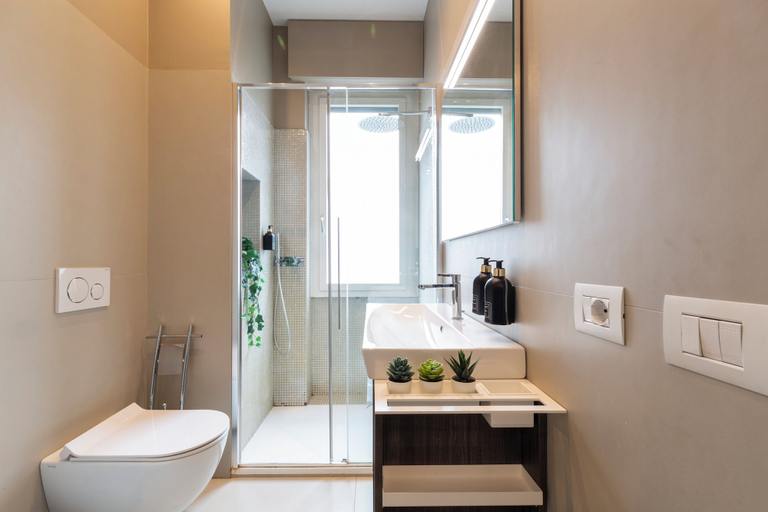 Bathroom 4, notaMi - Arena Modern Apartment, Milano