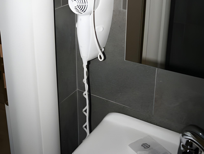 Bathroom 4, B&B Mini Hotel Incity-close train station and port-, Salerno