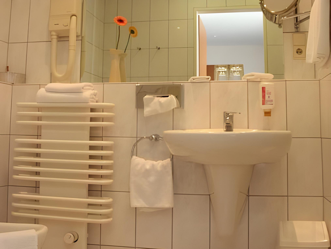 Bathroom 4, Hotel Ascania, Salzlandkreis