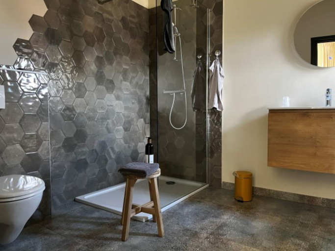 Bathroom 3, B&B de Blauwververij, Meerlo-Wanssum