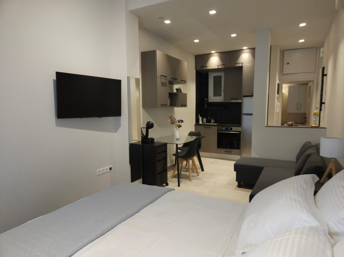 Bedroom 2, Studio-30 by In Vivo Apartments, Attica