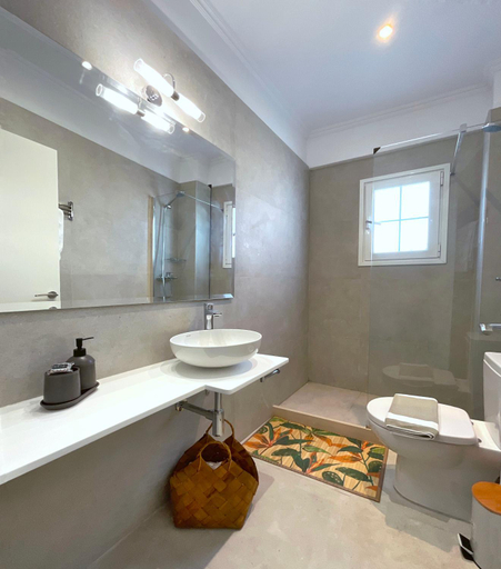 Bathroom 3, Beachfront 2-bed luxury suite - Agios Gordios, Corfu, Greece, Ionian Islands