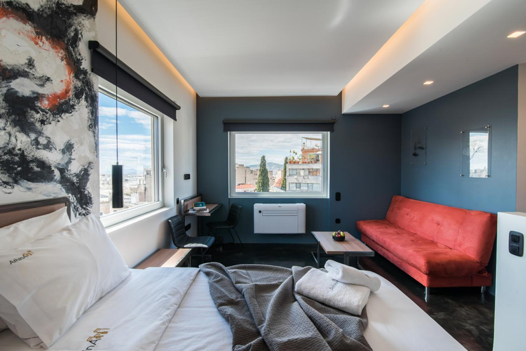 Bedroom 2, AthinA STREETAPARTMENTS, Attica