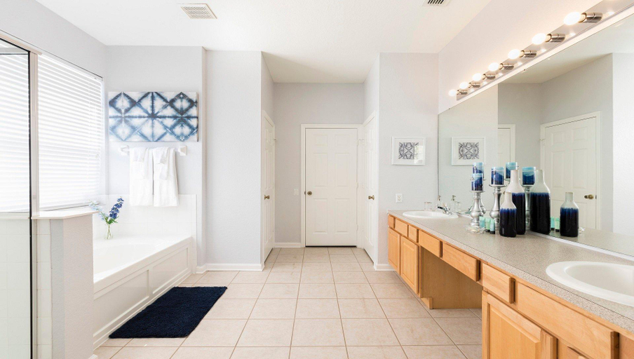 Bathroom 4, Windsor Hills 6BR Villa Pool/spa Close to Disney, Osceola
