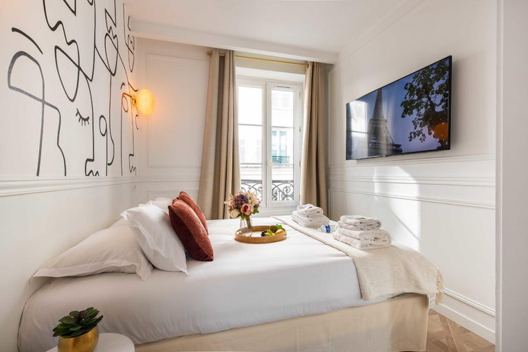 Bedroom 2, CMG - Residence Sacre Coeur - MONTMARTRE, Paris