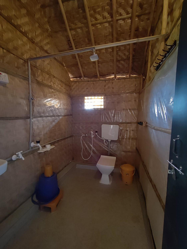 Bathroom 3, Hampi Natures Cottage, Koppal