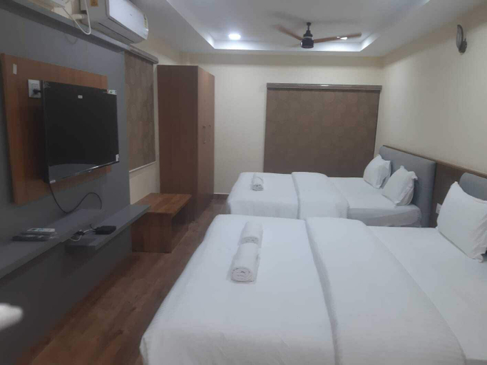 Bedroom 2, Lakshmi Naraya Grand, Kancheepuram