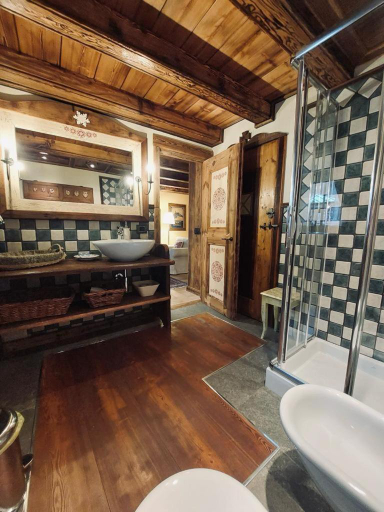 Bathroom, B&B Lo Djoua de Toueno, Aosta